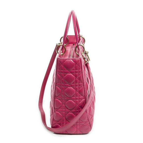 Dior Large Lady Dior Zip - Picture 4 of 8